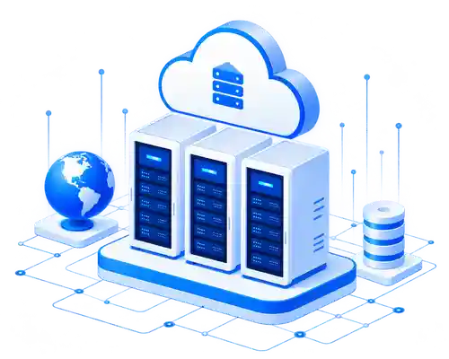 科特迪瓦边缘服务器托管与云计算基础设施示意图